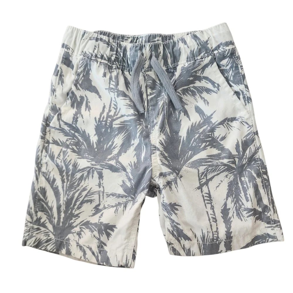 The Children's Place Palm Tree Hawaiian Print Shorts - Size 3T